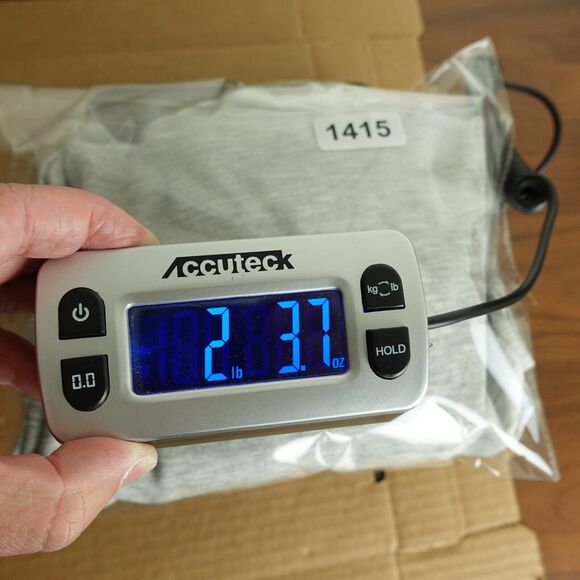 Chicos Open Front Cardigan Sweater Womens Size 2 U.S. 12/14 Colorblocked Gray - Picture 9 of 9